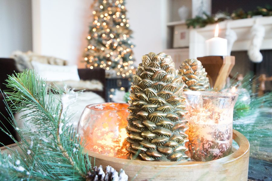 CC and Mike's Christmas Living Room Decor | cc+mike | lifestlye blog