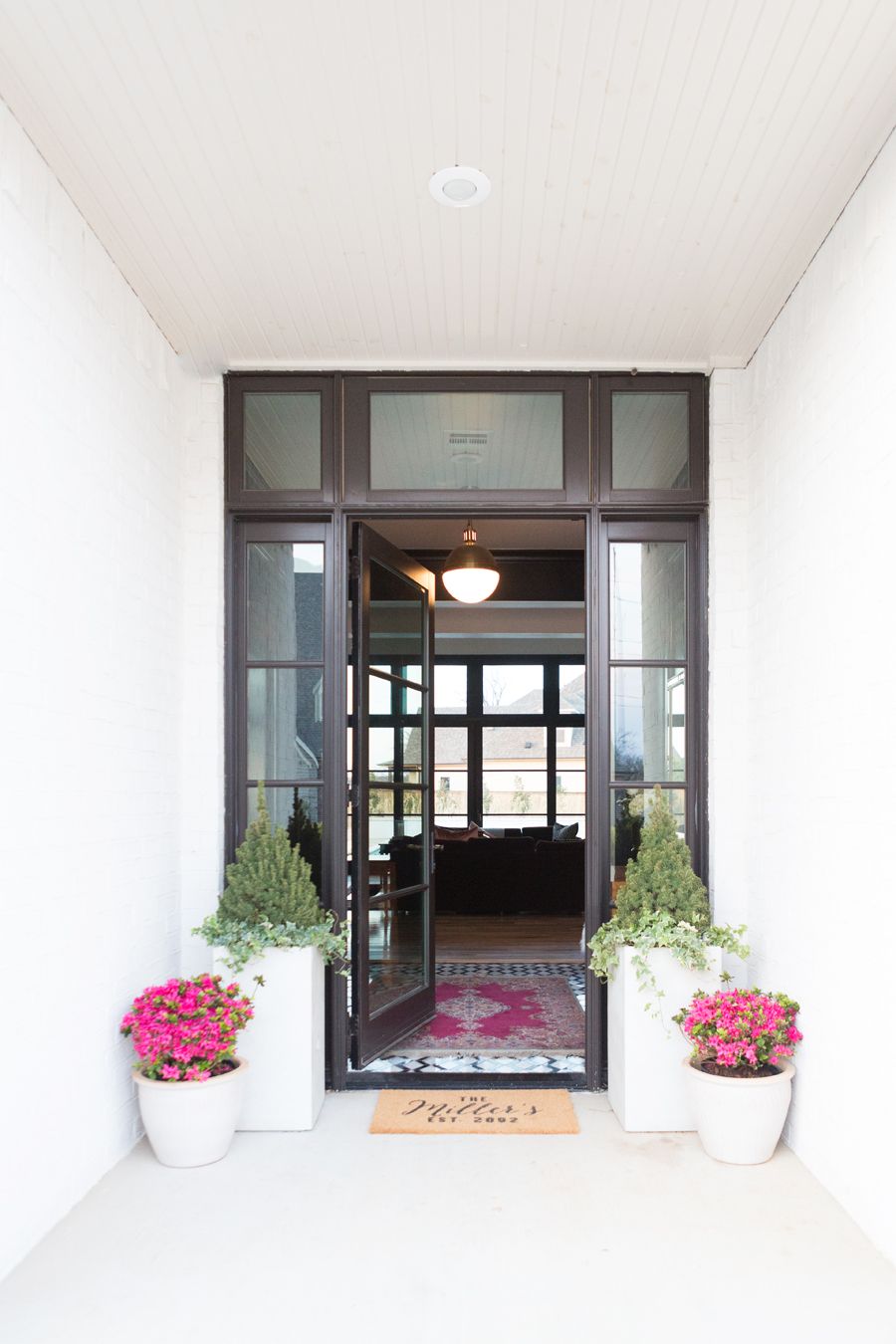 Easy Spring Front Porch Makeover Ideas - CC & Mike