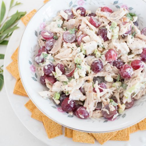 Quick and Easy Four Ingredient Chicken Salad