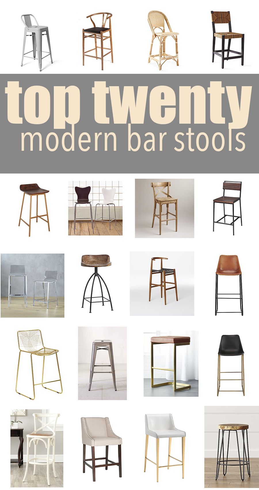 Top 20 Modern Kitchen Bar Stools CC and Mike Lifestyle and