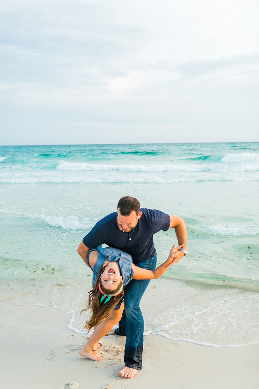 making drastic parenting choices Rosemary beach photographer family beach photos what to wear father daughter photos