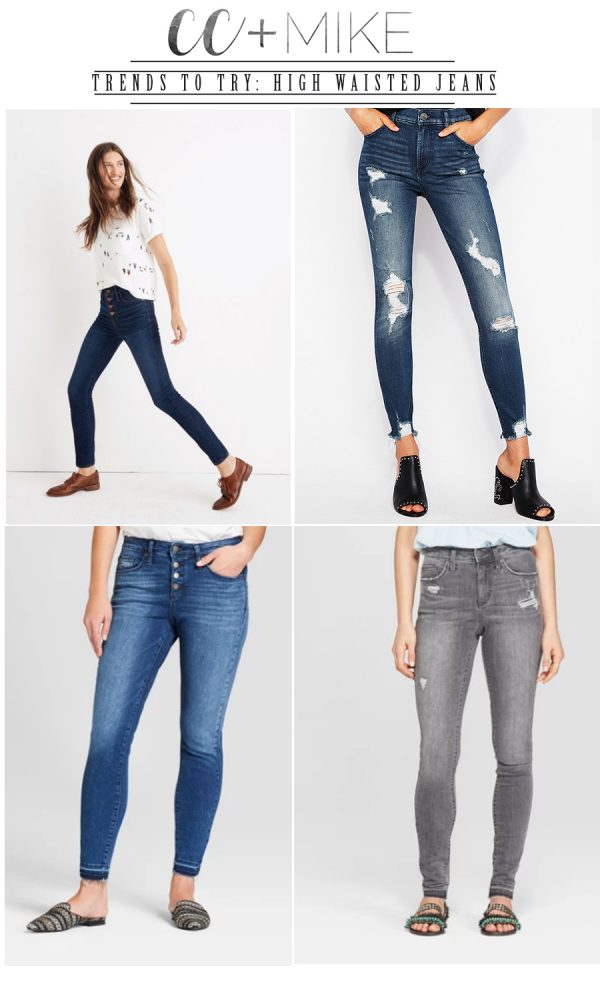 Trends To Try: High Waisted Jeans | CC and Mike | Lifestyle & Design Blog