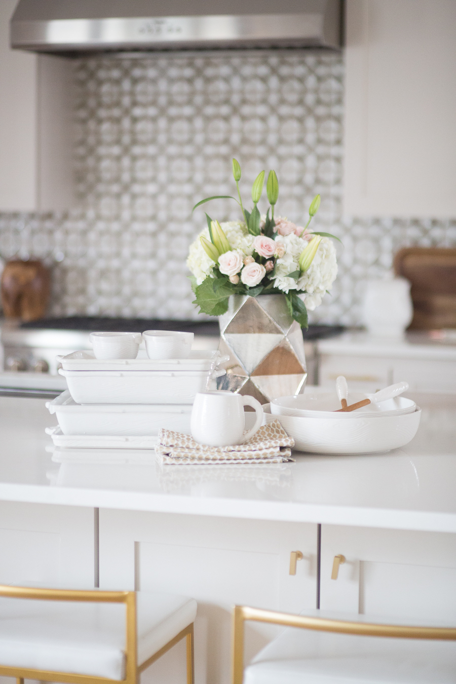 The Woodland Collection by Tara at Home at QVC white baking dishes and cookware for a minimalistic aesthetic