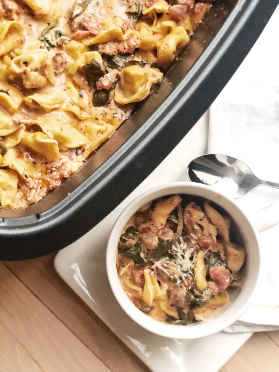 Easy Slow Cooker Italian Sausage Tortellini Recipes2 preset CC & Mike