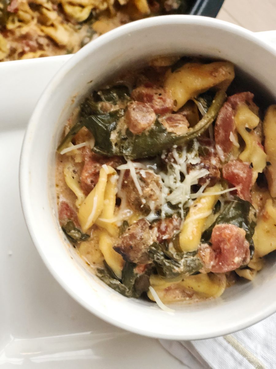 Easy Slow Cooker Italian Sausage Tortellini Recipe CC & Mike