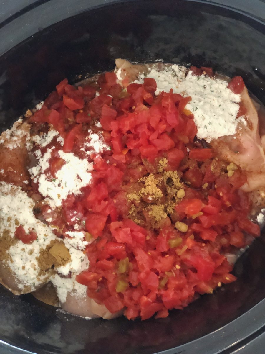 Crockpot RV Meal - Chicken Tacos