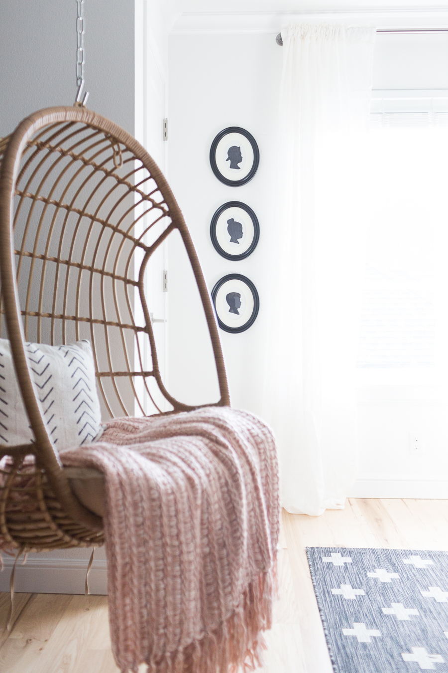 woven hanging chair