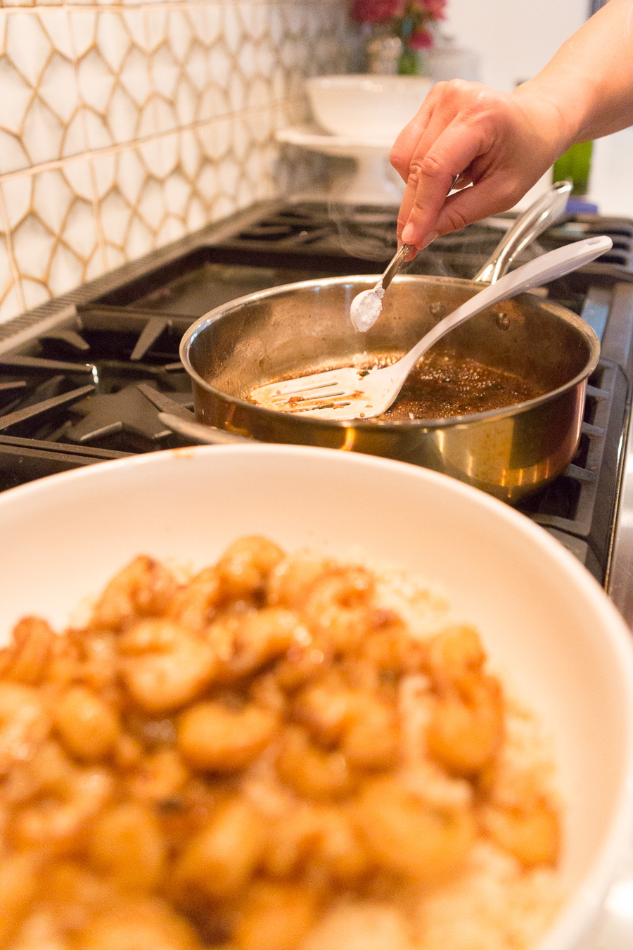 Easy Honey Maple Garlic Shrimp-1