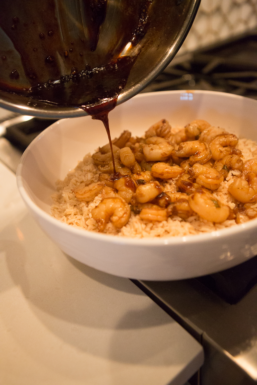 Easy Honey Maple Garlic Shrimp-1