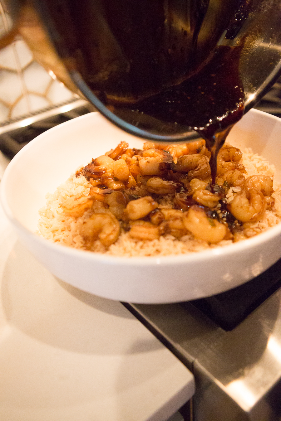 Easy Honey Maple Garlic Shrimp-1