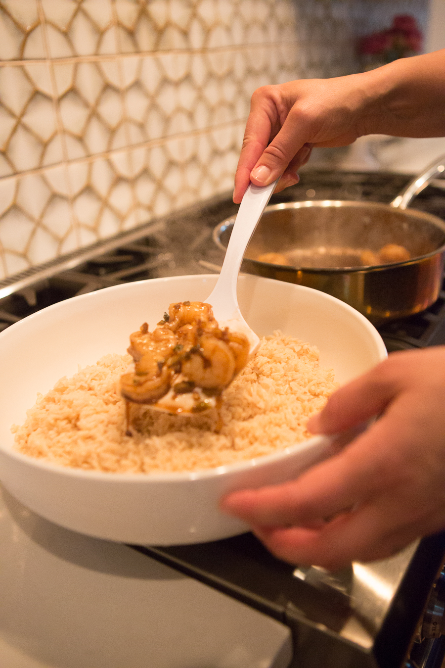 Easy Honey Maple Garlic Shrimp-1