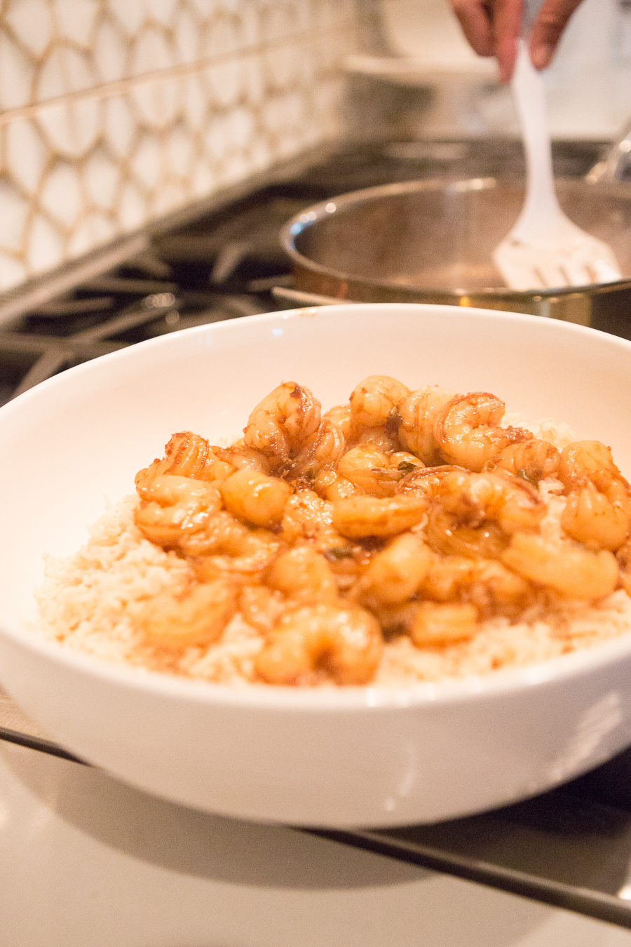 Easy Honey Maple Garlic Shrimp-1