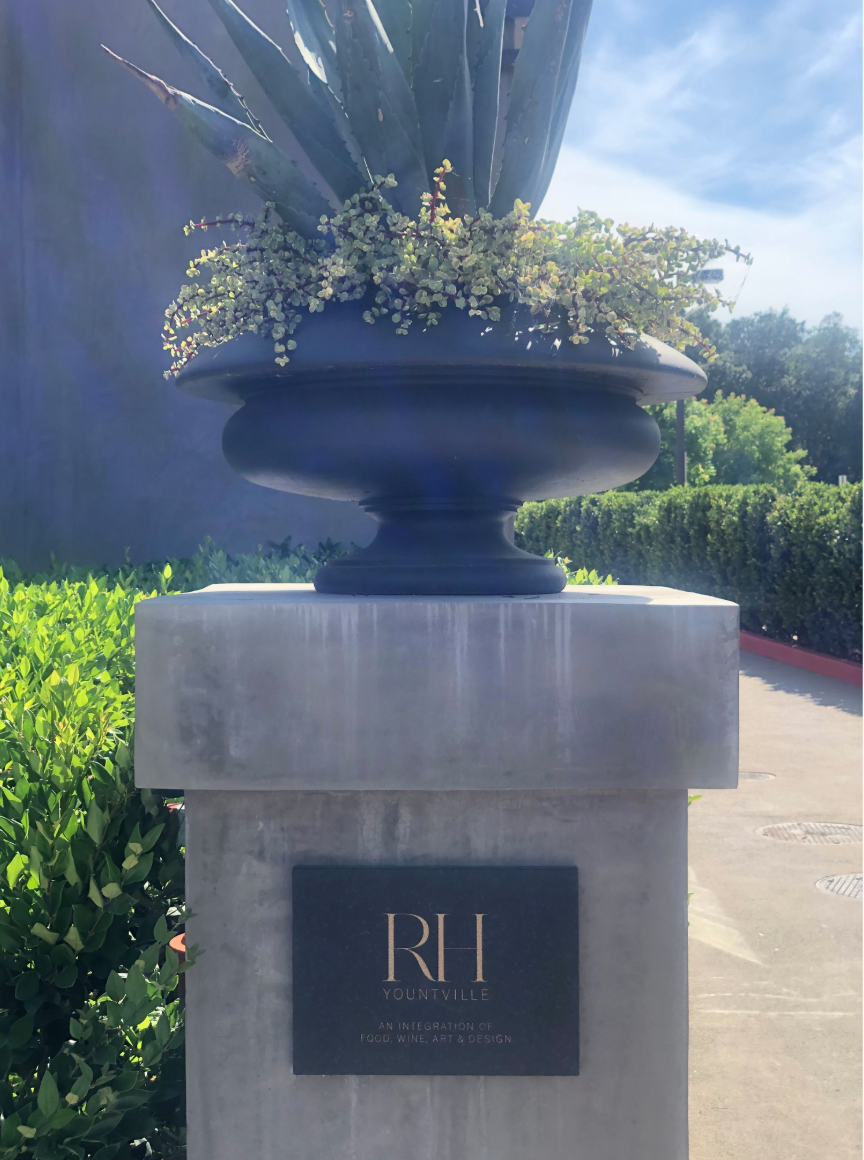 restoration hardware yountville plant holder