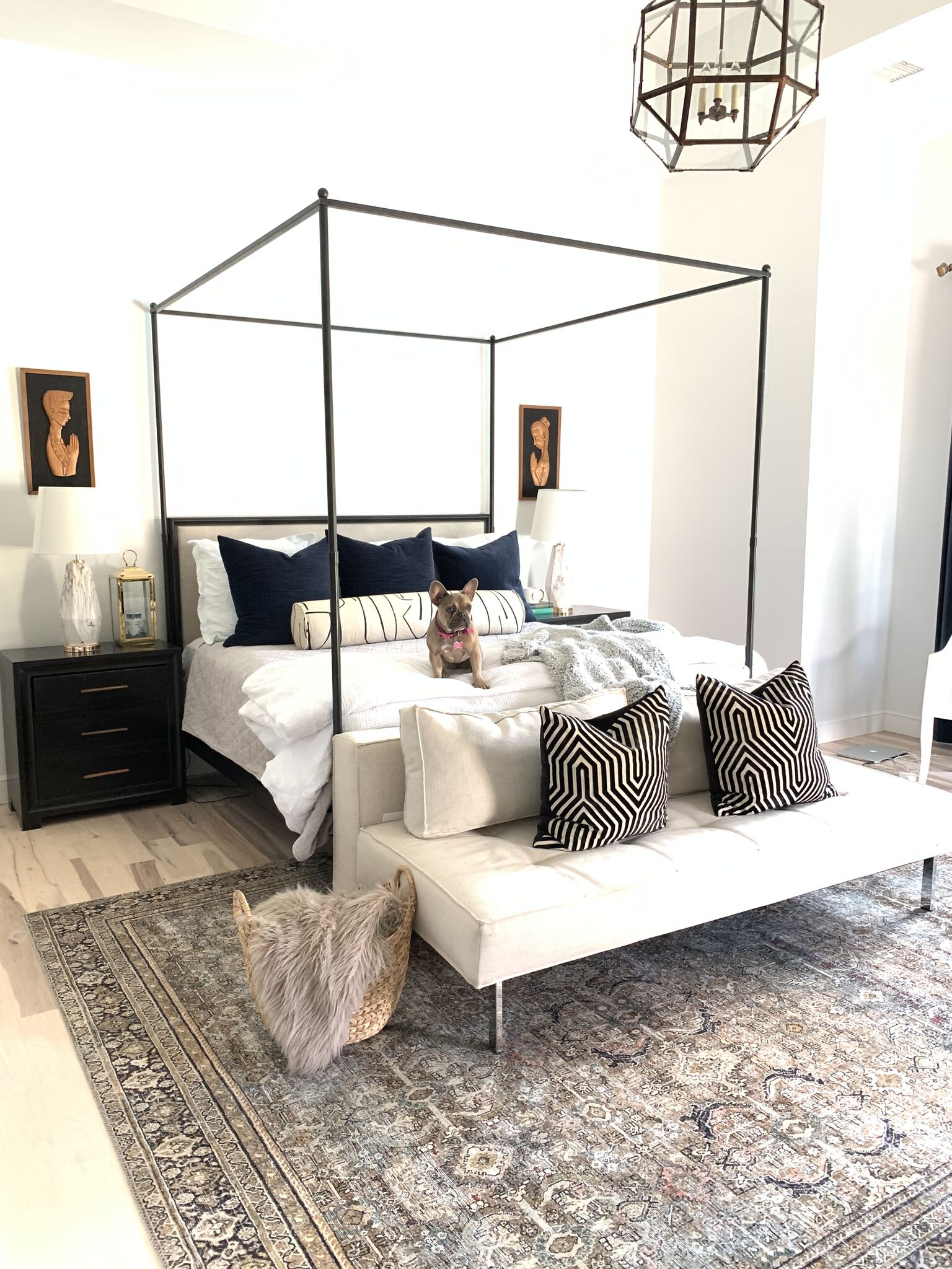 Coastal Master Bedroom Design from WalMart Home