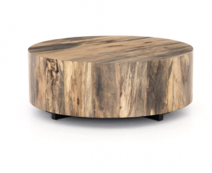 CC AND MIKE labor day sales round wood coffee table