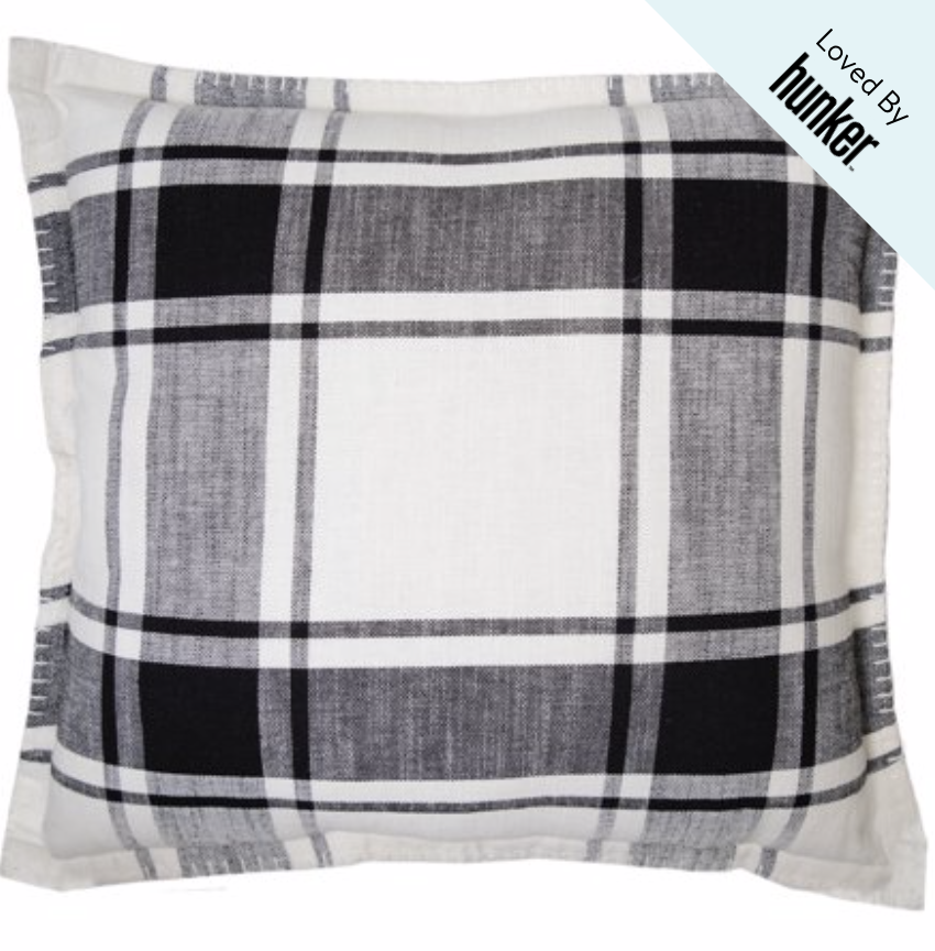 Affordable Buffalo Plaid Holiday Pillows and Decor