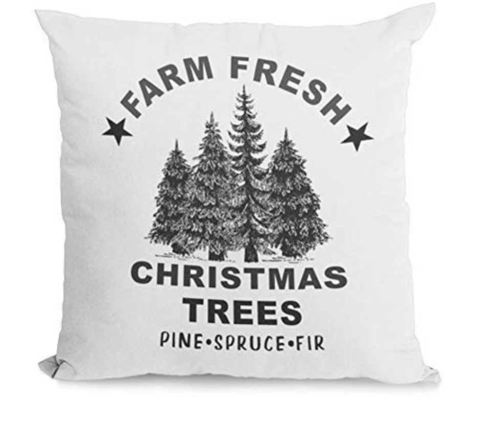 Affordable Buffalo Plaid Holiday Pillows and Decor, CC and Mike
