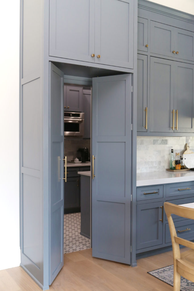 Hidden Pantry and Prep Kitchen