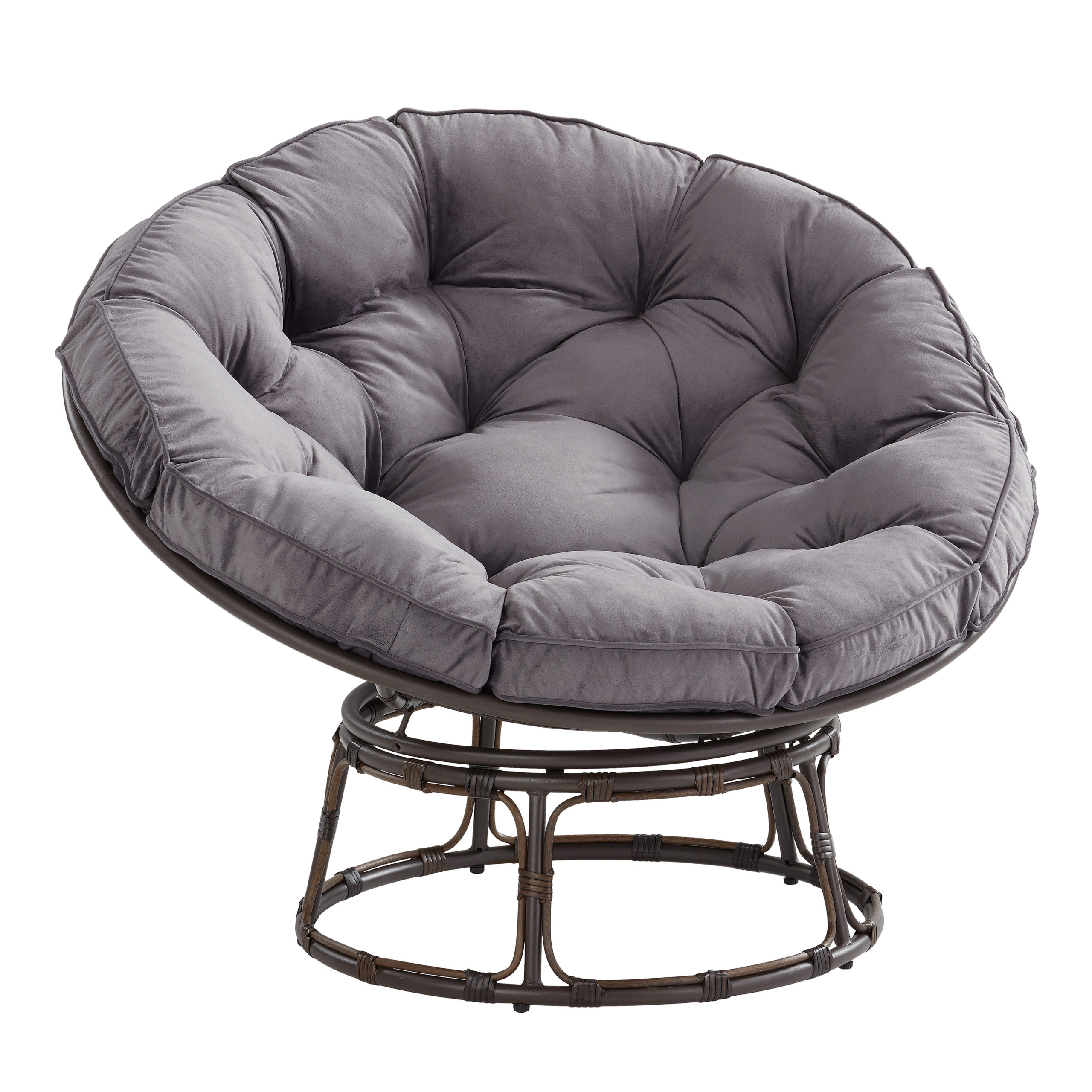 Better-Homes-Gardens-Papasan-Chair-with-Fabric-Cushion-Charcoal-Gray