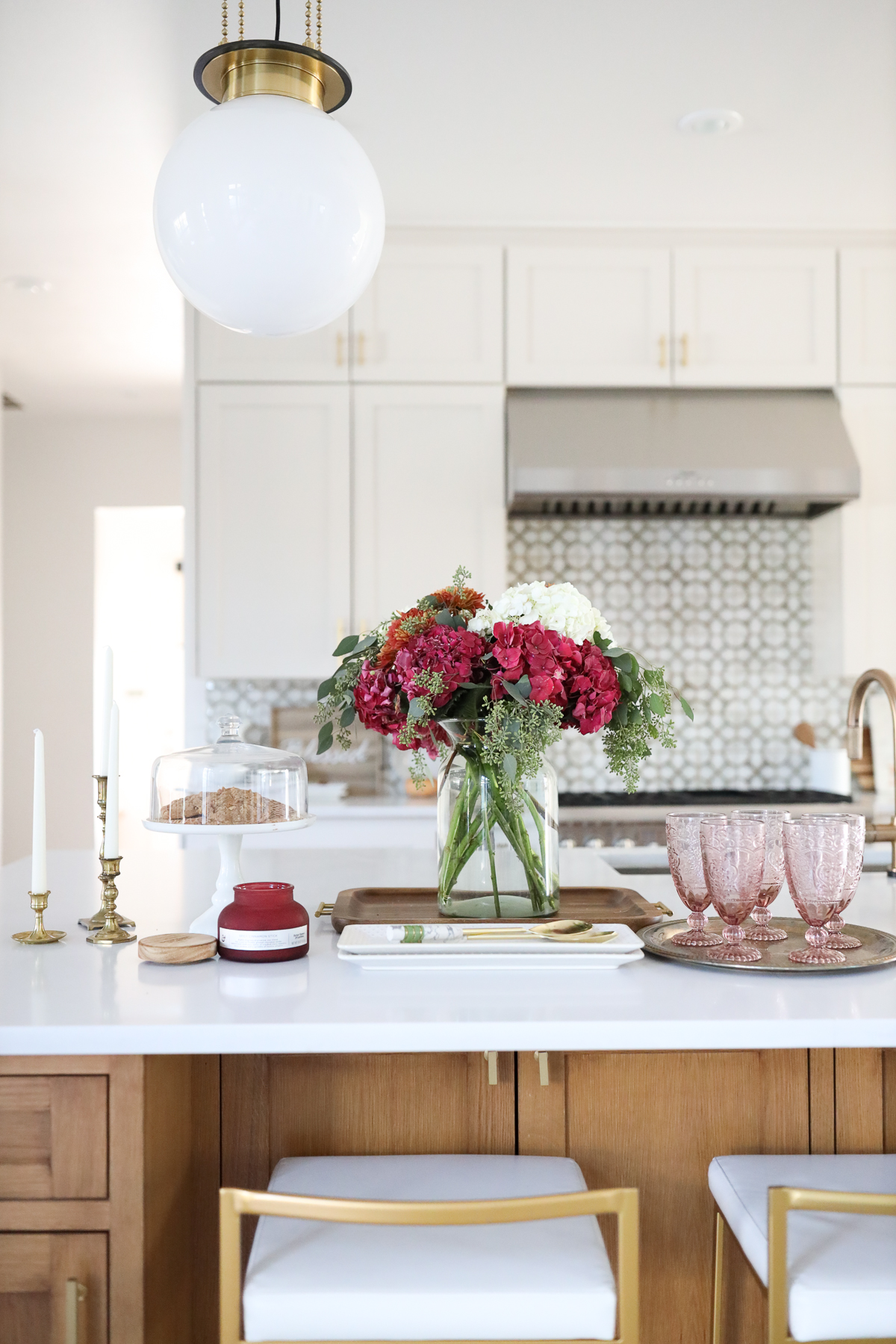 How To Easily Style Kitchen Countertops For Thanksgiving AND Chrstimas 5 