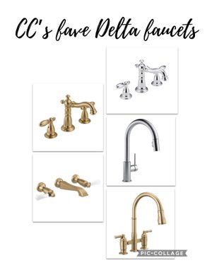 CC and Mike 2020 Project Recap and 2021 PREVIEW champagne bronze Delta faucets