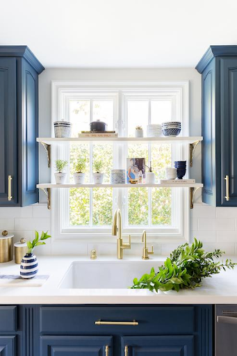 Shelf Above Kitchen Sink Design Ideas